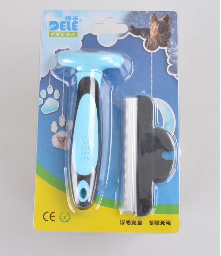 Pet hair removal comb for cats and dogs, photo 11 of 12
