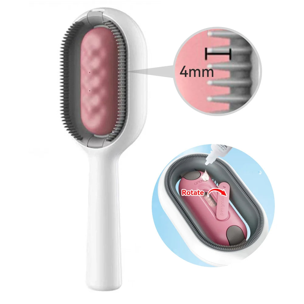 4-in-1 pet grooming brush for cats and dogs, photo 6