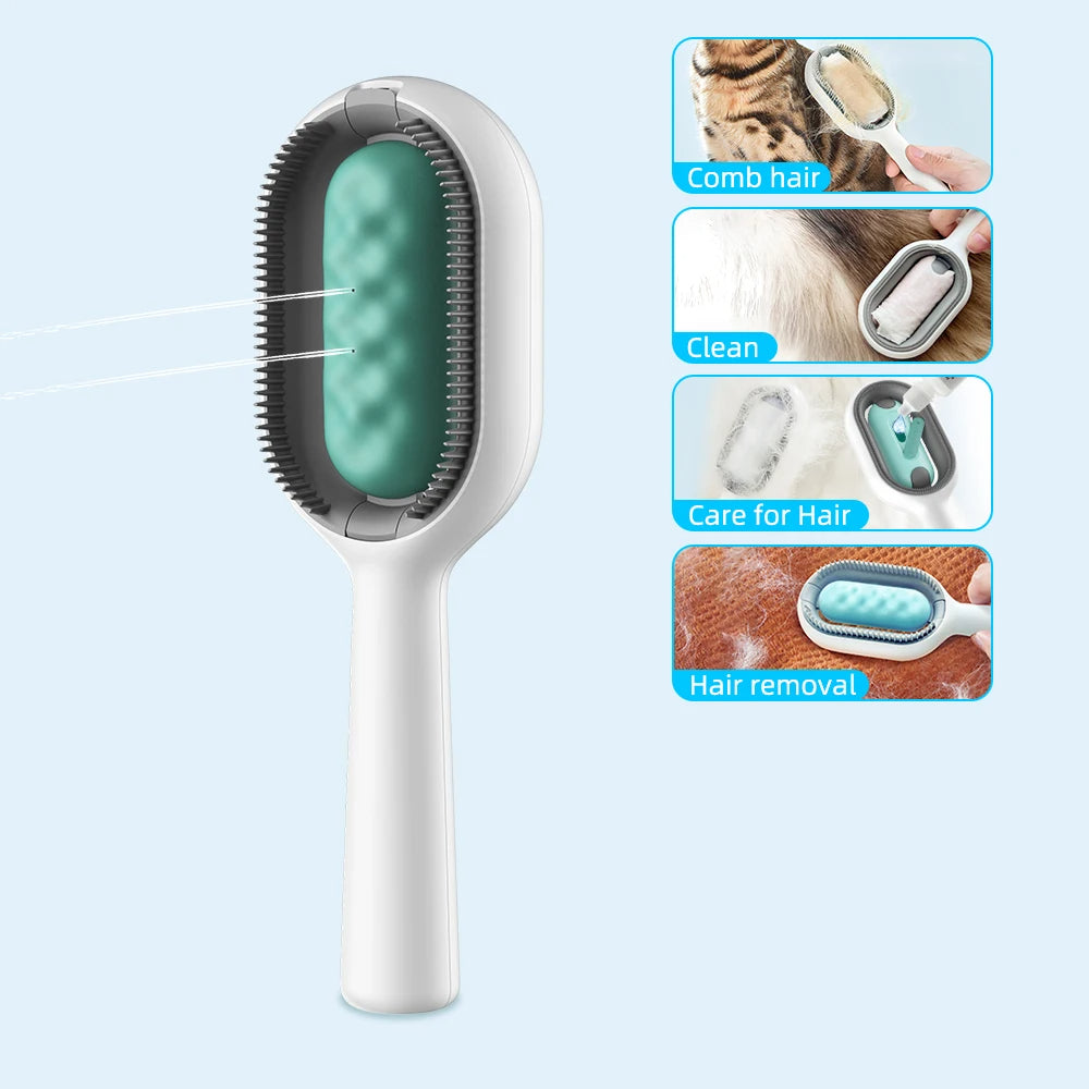 4-in-1 pet grooming brush for cats and dogs, photo 13
