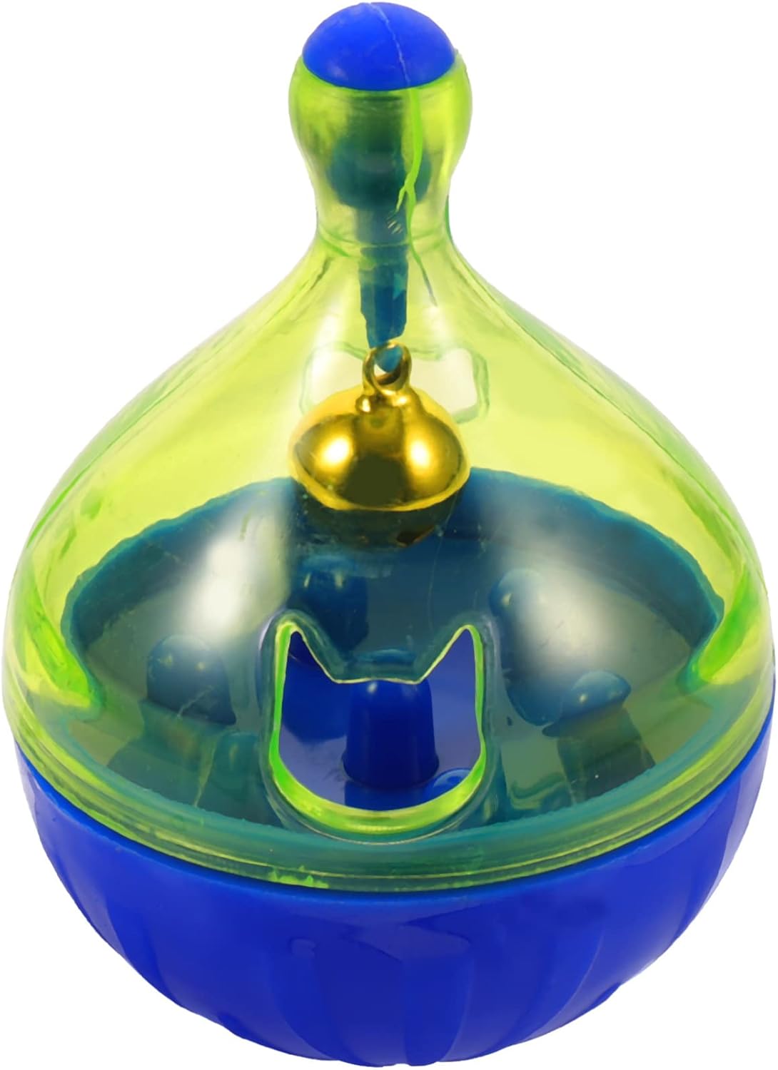 Interactive wobble treat ball dispenser for dogs and cats, photo 1 of 8