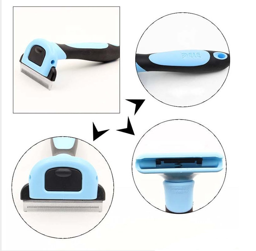 Pet hair removal comb for cats and dogs, photo 4 of 12