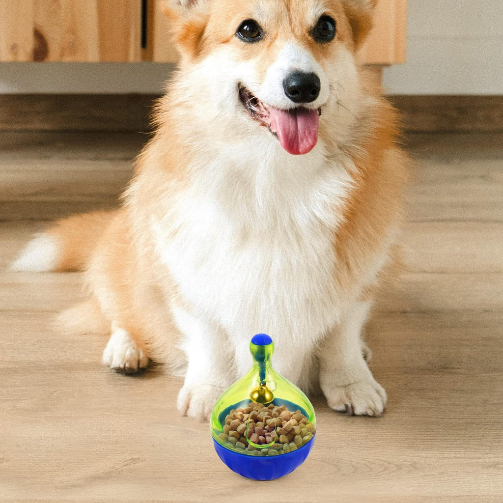 Interactive wobble treat ball dispenser for dogs and cats, photo 3 of 8