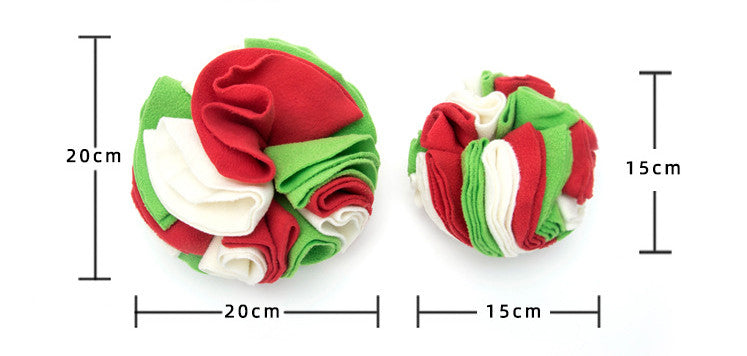 Snuffle ball dog toy for foraging, photo 7