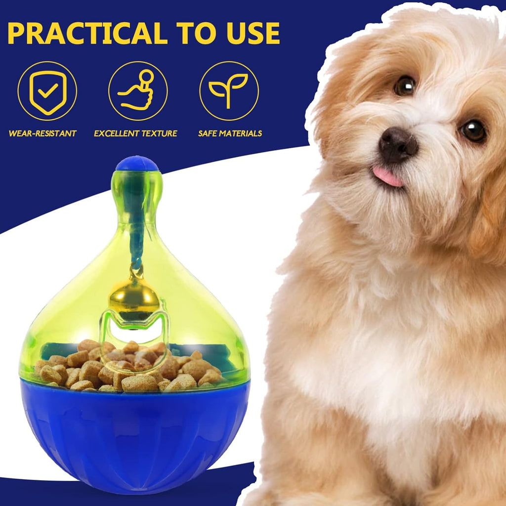 Interactive wobble treat ball dispenser for dogs and cats, photo 5 of 8