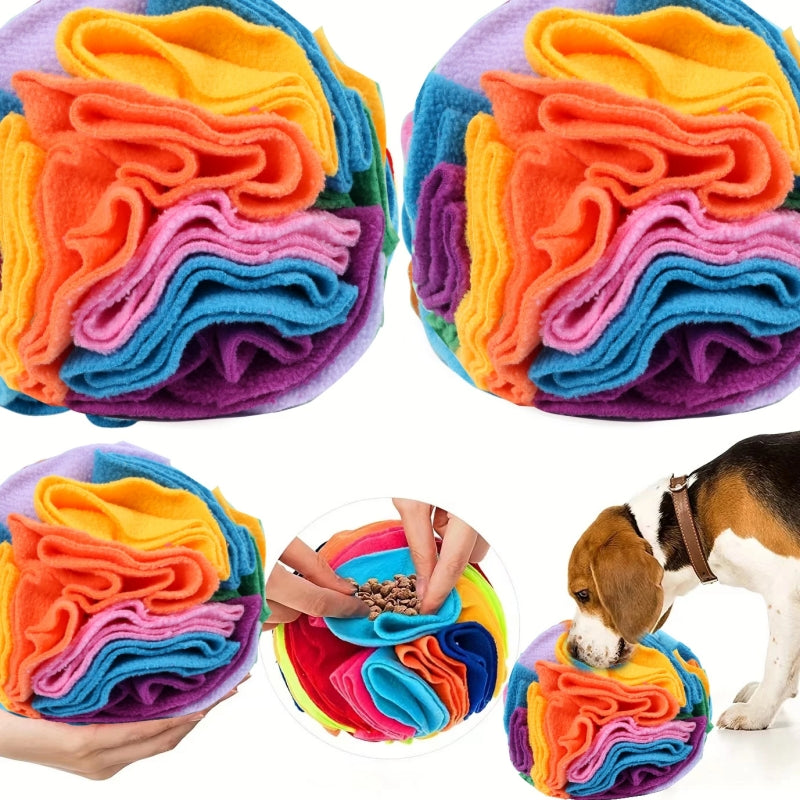 Snuffle ball dog toy for foraging, photo 1