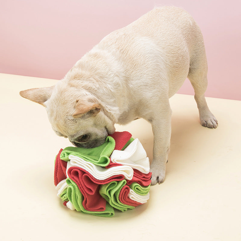Snuffle ball dog toy for foraging, photo 2