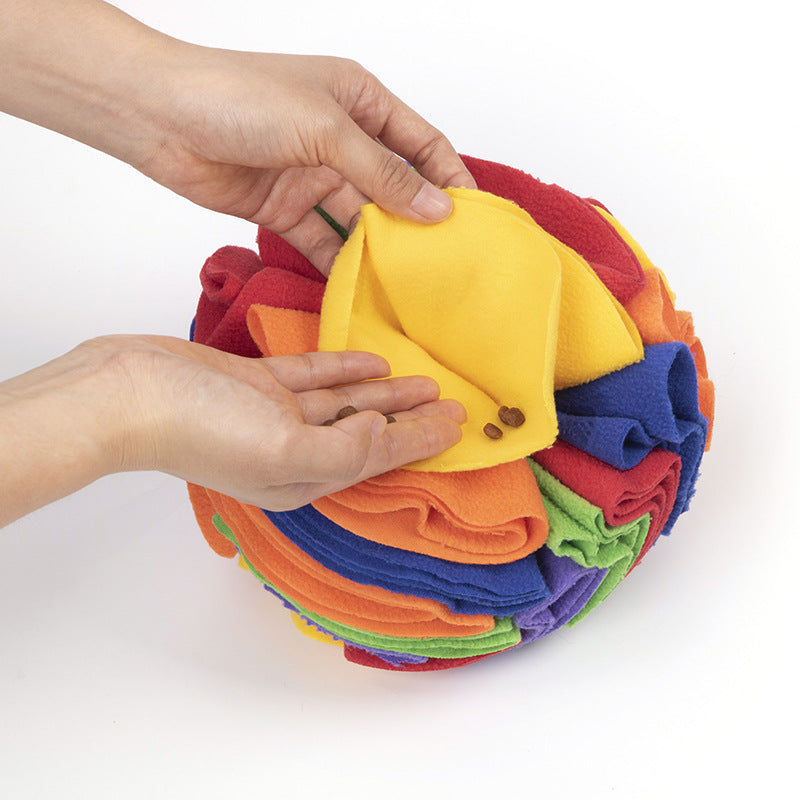 Snuffle ball dog toy for foraging, photo 8